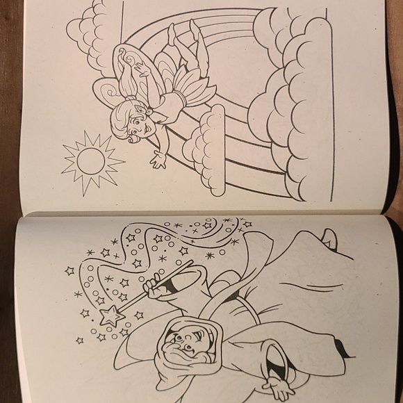 Coloring Activity 5 pc Bundle Disney Princess Fairy kittens NWT - Picture 10 of 11